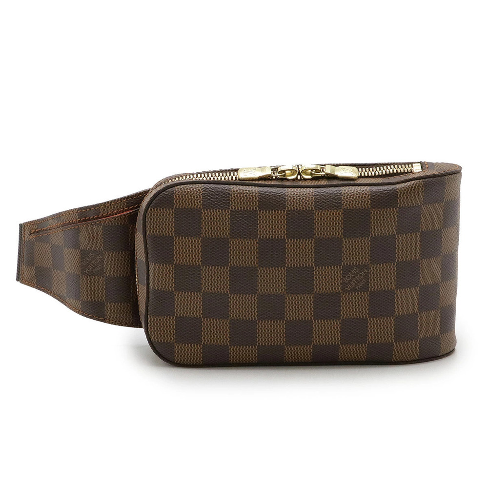 LOUIS VUITTON Damier Geronimos Body Bag Shoulder Waist Pouch